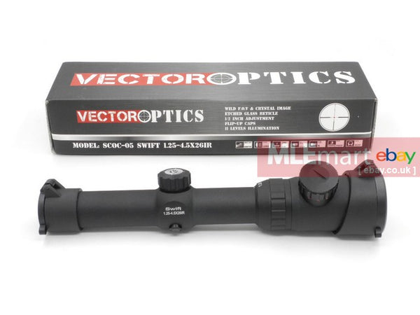 Vector Optics Swift 1.25-4.5x26IR Rifle Scope | MLEmart.com