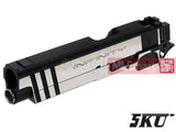 5KU CNC SV Infinity Slide & Chassis Set for Marui Hi-Capa GBB (2-Tone) - MLEmart.com