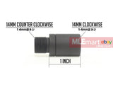 G&P 1 inch Outer Barrel Extension (CW/CCW) - MLEmart.com