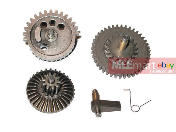 Wii Tech Hardening High Torque Gear Set for A&K Masada, Barrel length 455mm or less (200%) - MLEmart.com