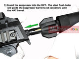 Wii Tech MP7 (KSC, Umarex) Suppressor (US Version) - MLEmart.com