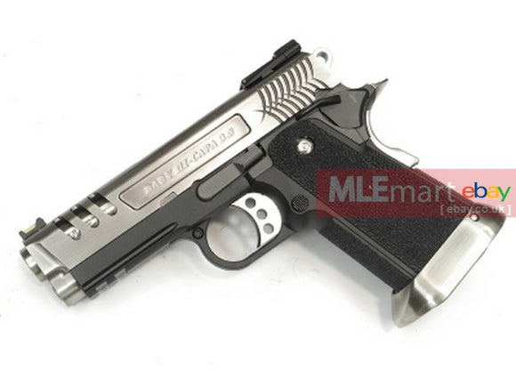 WE HI-CAPA 3.8 Deinonychus series GBB Pistol (Silver Silde) - MLEmart.com