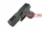 WE Double Barrel G18C GBB Pistol (Black) - MLEmart.com