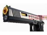 WE HI-CAPA 6 Inch IREX GBB GD-Force Pistol (2-Tone , Gold Barrel, With Marking Slide) - MLEmart.com