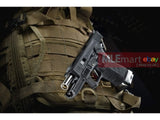 WE G17 GBB Pistol (Black Slide, Black Frame, Silver Barrel) - MLEmart.com