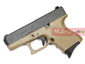 WE Metal Slide G27 GBB Pistol (TAN) - MLEmart.com