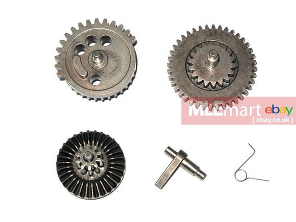 Wii Tech Hardening Super High Torque Gear Set for A&K Masada, Barrel length 455mm or less (220%) - MLEmart.com