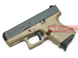 WE Metal Slide G27 Gen4 GBB Pistol (TAN) - MLEmart.com