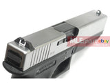 WE Metal Slide G17 GBB Pistol (Silver / Black) Type A - MLEmart.com