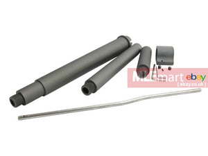 Angry Gun WCRS Aluminum Outer Barrel Kit (12 / 14.7 inch / KWA / KSC / Black) - MLEmart.com