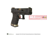 WE G19 GBB Brand War Ver (Black Slide & Frame with SV Barrel) - MLEmart.com