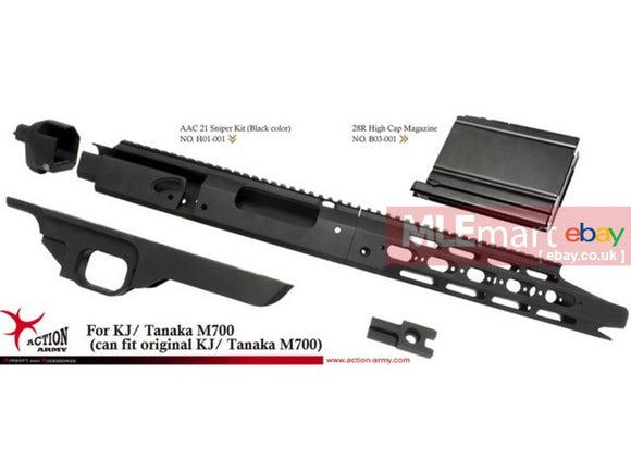 MLEmart.com - Action Army AAC21 BK (with 28 rounds mag)