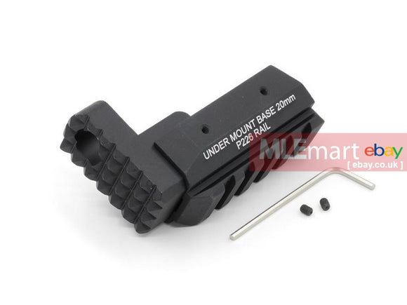 AABB Dirty Leopard Strike Under Mount Base for  Marui SIG Sauer P226 Rail - MLEmart.com