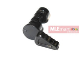 Wii Tech M4 (KSC System7 Two) CNC Hardened Steel Ambi Selector R style (L-Long, R-Short) - MLEmart.com