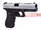 WE Metal Slide G18C GBB Pistol (2 Tone) - MLEmart.com