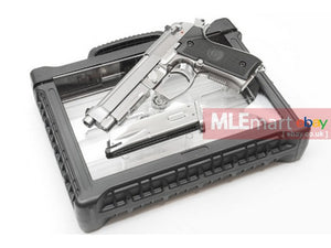 WE New System Full Metal Full / Semi Auto M9A1 Gen.2 w/ LED BOX - Silver - MLEmart.com