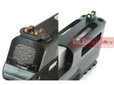 WE N&P XW40 Force Stealth Slide BIG BIRD with Silver Barrel GBB - Black - MLEmart.com