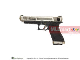 WE G35 GBB Pistol (Sliver Slide, Black Frame, Sliver Barrel) - MLEmart.com