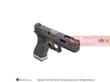 WE G18C GBB Pistol (Black Slide,Black Frame,Silver Barrel) - MLEmart.com