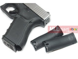 WE G19 GBB Pistol (2 Tone, Silver Silde / Black Frame) Type B - MLEmart.com