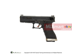 WE G18C GBB Pistol (Black Slide,Black Frame,Silver Barrel) - MLEmart.com