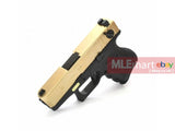 WE Metal Slide G26 GBB Pistol Full Auto Ver. (Gold) - MLEmart.com