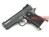 WE HI-CAPA 3.8 Brontosaurus series GBB Pistol  (Black Silde) - MLEmart.com