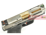 WE Metal Slide M&P Compact Semi-Auto Force GBB (Silver Slide/Gold Barrel/Black Frame) - MLEmart.com