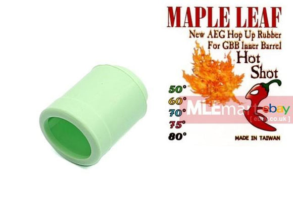 MLEmart.com - Maple Leaf Hot Shot Hop Up Rubber 50 Degree for AEG(Used with GBB Inner Barrel)(GN)