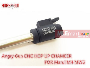 Angry Gun CNC Hop Up Chamber - Marui M4 MWS - MLEmart.com