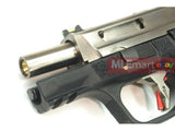 WE Metal Slide M&P Compact Semi-Auto Force GBB (Silver Slide/Silver Barrel/Black Frame) - MLEmart.com