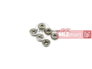 SHS 8mm Steel Cross Slot AEG Bushing (6pcs) - MLEmart.com