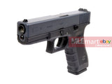 WE G17 Gen4 Rail Metal Silde GBB Pistol (Black). - MLEmart.com