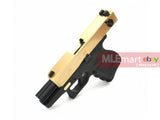 WE Metal Slide G26 GBB Pistol Full Auto Ver. (Gold) - MLEmart.com