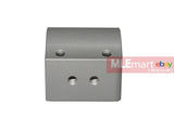 Wii Tech M4 (T.Marui) CNC Aluminium Low Profile Gas Block style 2 (Silver colour) - MLEmart.com