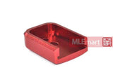 5KU IPSC Metal Magazine Base Type 1 for Marui Hi-Capa (Red) - MLEmart.com