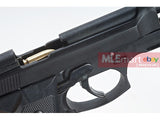 Blackcat Airsoft Min Model Gun M92F (Shell Ejection) - Black - MLEmart.com