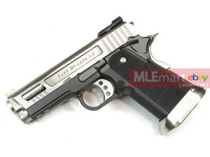 WE HI-CAPA 3.8 Velociraptor series GBB Pistol (Silver Silde) - MLEmart.com