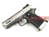 WE HI-CAPA 3.8 Velociraptor series GBB Pistol (Silver Silde) - MLEmart.com