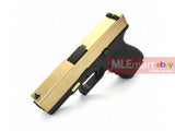 WE G19 Metal Slide GBB Pistol (Gold) - MLEmart.com