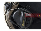 Earmor Hearing Protection Ear-Muff Helmet Version - Black - MLEmart.com