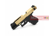 WE Metal Slide G23 GBB Pistol Full Auto Ver. (Gold) - MLEmart.com