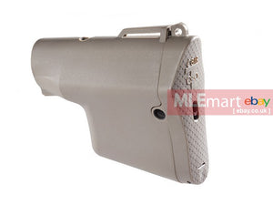 MLEmart.com - Madbull Troy Battle Ax M4 Buttstock w/ Silver Wire core - FDE