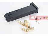 Blackcat Airsoft Min Model Gun M92F (Shell Ejection) - Black - MLEmart.com