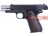 WE Full Metal M1943 GBB Pistol with 2 Magazine (Black) - MLEmart.com