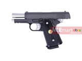 WE HI-CAPA 3.8 1938 A Full Metal GBB Pistol - Black - MLEmart.com