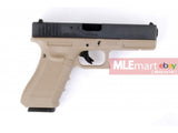 WE 18C Gen4 Rail Steel Silde GBB Pistol (BK & DE) - MLEmart.com