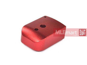 5KU IPSC Metal Magazine Base Type 3 for Marui Hi-Capa (Red) - MLEmart.com