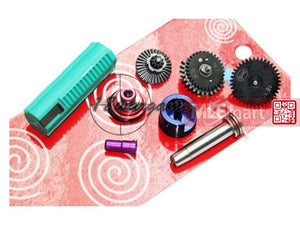 SHS AK High Torque 18:1 Gear Tune-Up Set with 1 Steel Tooth Piston (Green) - MLEmart.com