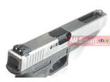 WE Metal Slide G34 GBB Pistol Gen 4 Frame Version (Silver) - MLEmart.com